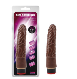 Вибратор CHISA Vibe Cock, коричневый, 19 см