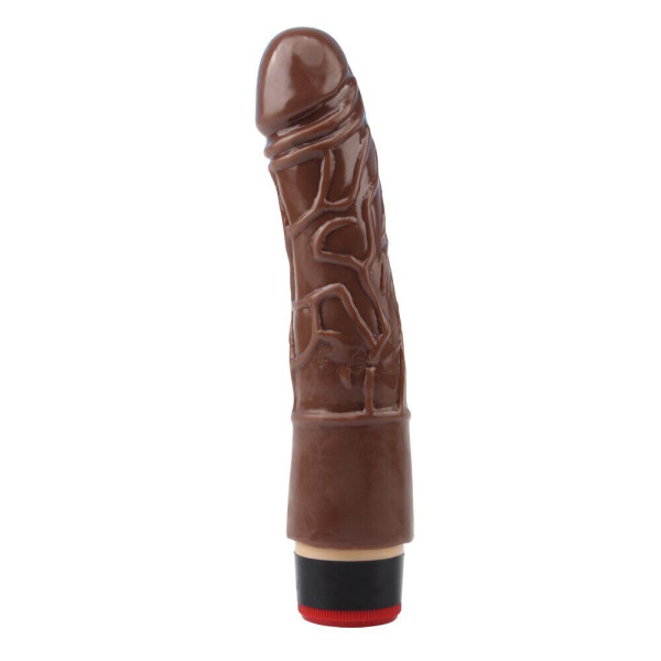 Вибратор CHISA Vibe Cock, коричневый, 19 см
