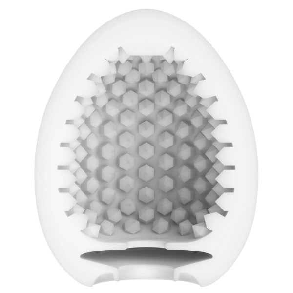 Мастурбатор-яйцо Tenga Egg Stud с шестиугольными выступами