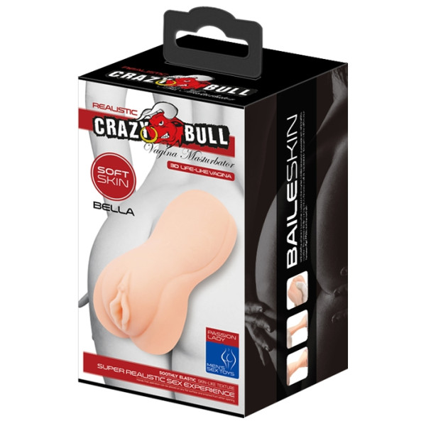 Мастурбатор-вагина Crazy Bull - Bella Realistic Masturbator