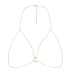 Цепочка портупея Bijoux Indiscrets Magnifique Bra Chain - Gold