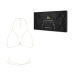 Цепочка портупея Bijoux Indiscrets Magnifique Bra Chain - Gold