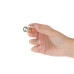Вибропуля PowerBullet - First-Class Bullet 2.5 with Key Chain Pouch, Rose Gold