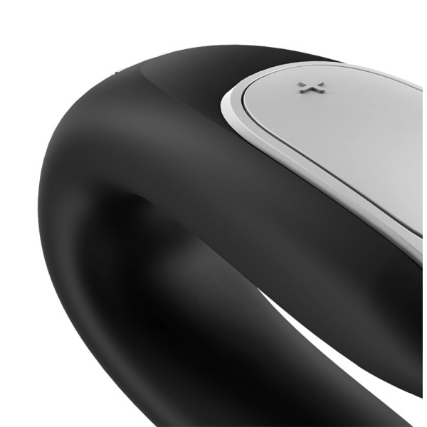 Вибромассажер для пар Satisfyer Double Fun Black