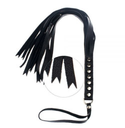 Флогер S&M Fancy Leather Floger Black