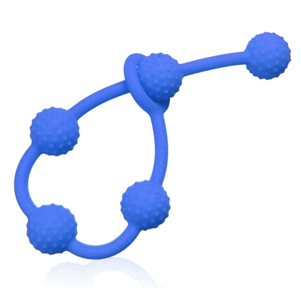 Анальные бусы Silicone Anal Beads Blue