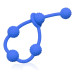 Анальные бусы Silicone Anal Beads Blue