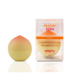 Возбуждающий крем для сосков EXSENS Peachy Keen с жожоба и маслом ши, съедобный, 8 мл