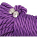 Веревка для бондажа Premium Silky 10M Purple, 10 метров