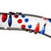 Стеклянный дилдо с изгибами и рисунком Gildo Glass Dildo No. 3