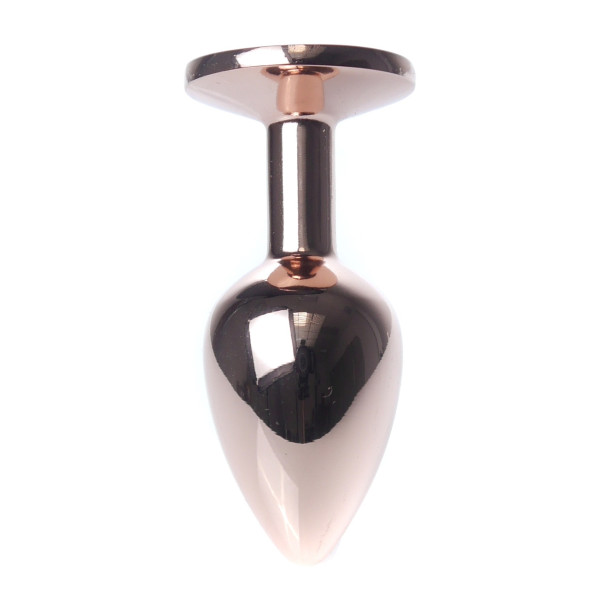 Анальная пробка Boss Series - Jewellery Red Gold PLUG Red S