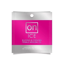 Пробник возбуждающего масла Sensuva - ON Arousal Oil for Her Ice, 0,3 мл
