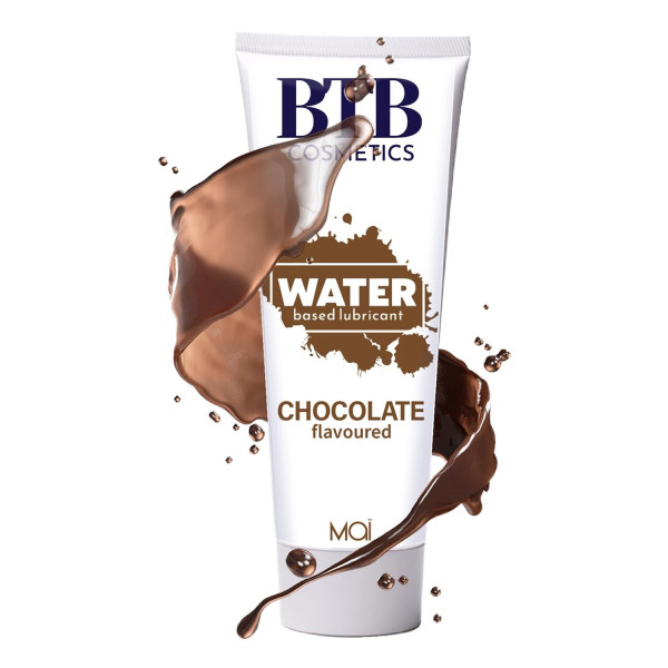 Смазка на водной основе BTB FLAVORED CHOCOLAT с ароматом шоколада, 100 мл