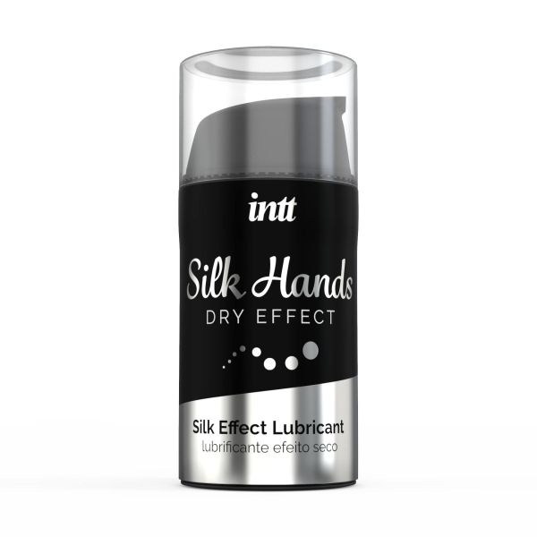Ульта-густая силиконовая смазк Intt Silk Hands с матовым эффектом, шелковистый эффект, 15 мл