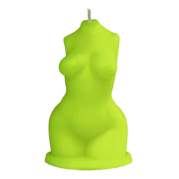 Свеча LOVE FLAME - Venus Yellow Fluor