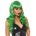 Волнистый парик Leg Avenue Misfit Long Wavy Wig Green, длинный, реалистичный вид, 61 см