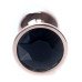 Анальная пробка Boss Series - Jewellery Red Gold PLUG Black S