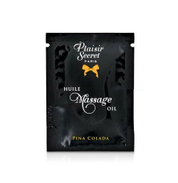 Пробник массажного масла Plaisirs Secrets Pina Colada, 3 мл