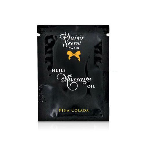 Пробник массажного масла Plaisirs Secrets Pina Colada, 3 мл