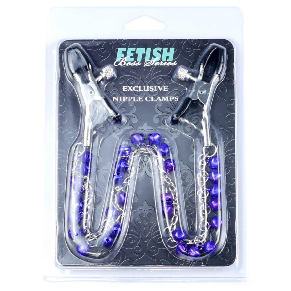 Зажимы для сосков Fetish Boss Series - №1 Exclusive Nipple Clamps