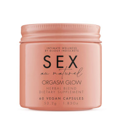 Натуральная пищевая добавка для повышения либидо Bijoux Indiscrets Sex au Naturel - Orgasm Glow, 60 капсул