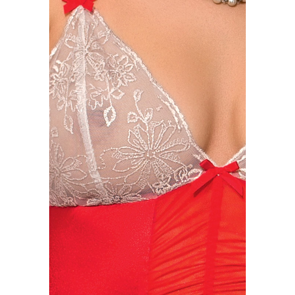 Боди LORAINE BODY red XXL/XXXL