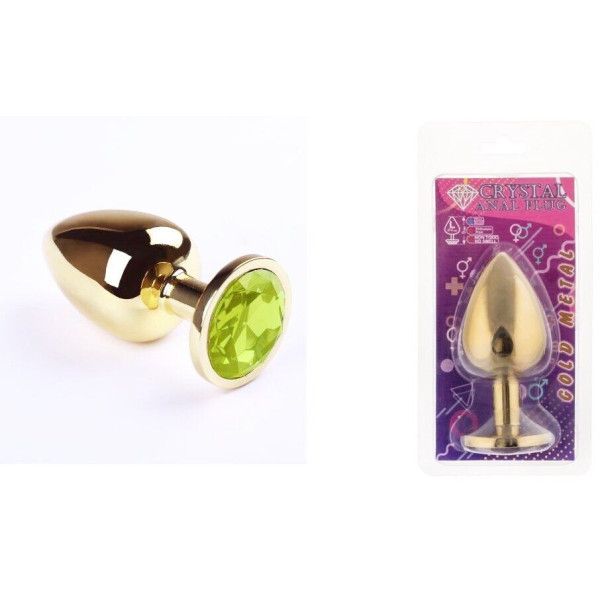 Анальная пробка, Gold Chrysolite, L