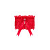 Ажурная подвязка Obsessive Amor Cherris garter, red