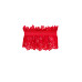 Ажурная подвязка Obsessive Amor Cherris garter, red