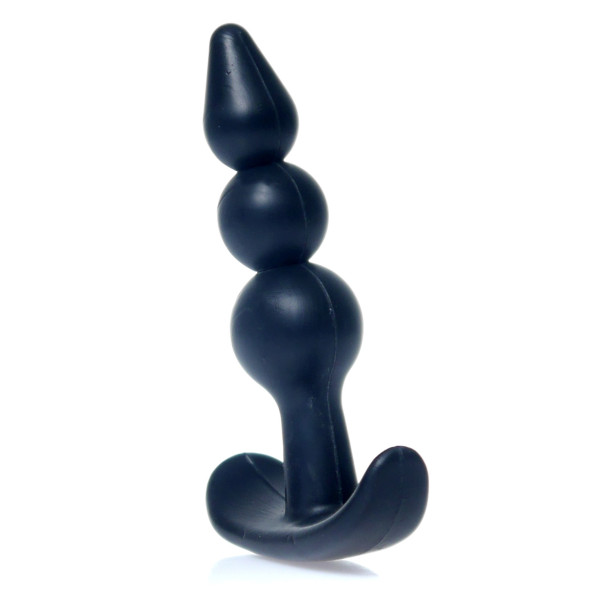 Анальный плаг Boss Series - T Plug Ripple Black