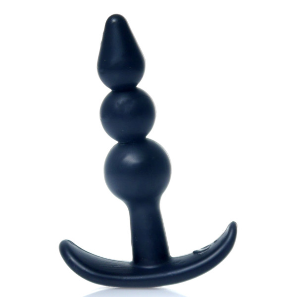 Анальный плаг Boss Series - T Plug Ripple Black