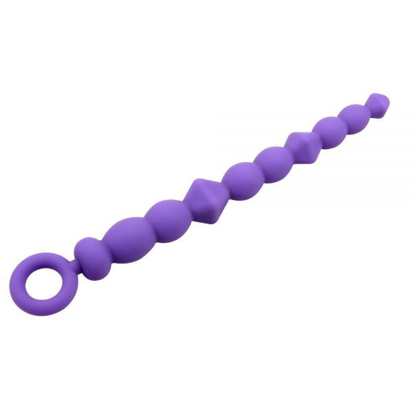 Анальная цепочка Chica BENDY BEADS, Purple
