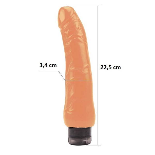 Вибратор CHISA Mambo Vibe - Flesh, 22,5 см