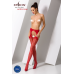 Эротические колготки-бодистокинг Passion red