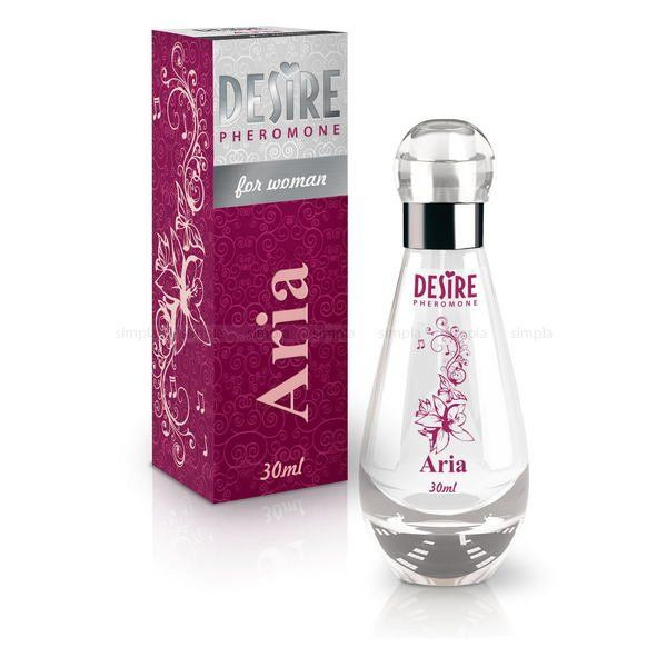 Духи-спрей с феромонами DESIRE De Luxe Platinum ARIA 30 мл