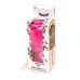 Анальная пробка с хвостом Boss Series - Silicon PLUG Bunny Tail Pink, размер S