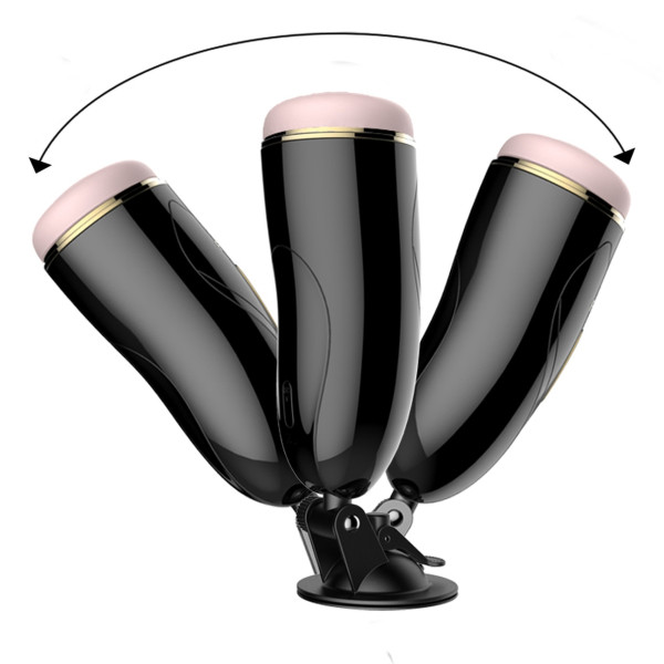 Мастурбатор с вибростимуляцией FOXSHOW Vibrating Masturbation Cup USB 7 + Interactive Function