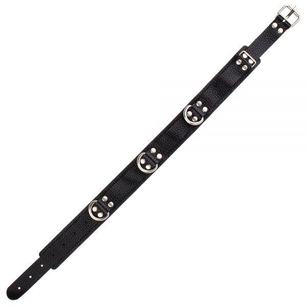 Ошейник Slave leather collar,black
