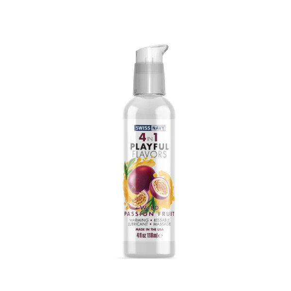 Лубрикант на водной основе Swiss Navy 4 in 1 Wild Passion Fruit, 118 мл