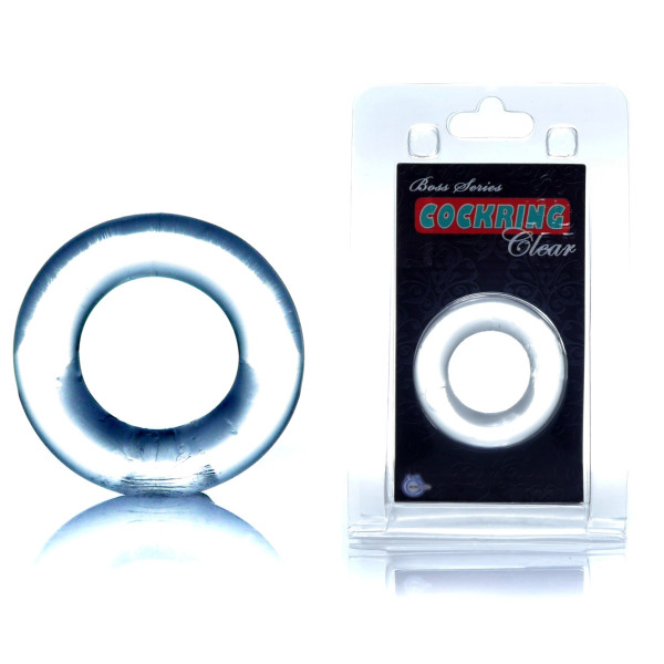Кольцо эрекционное BOSS Cockring Clear
