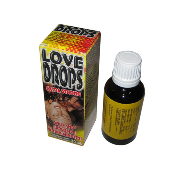 Возбуждающие капли для двоих LOVE DROPS Extra Strong, 30 мл