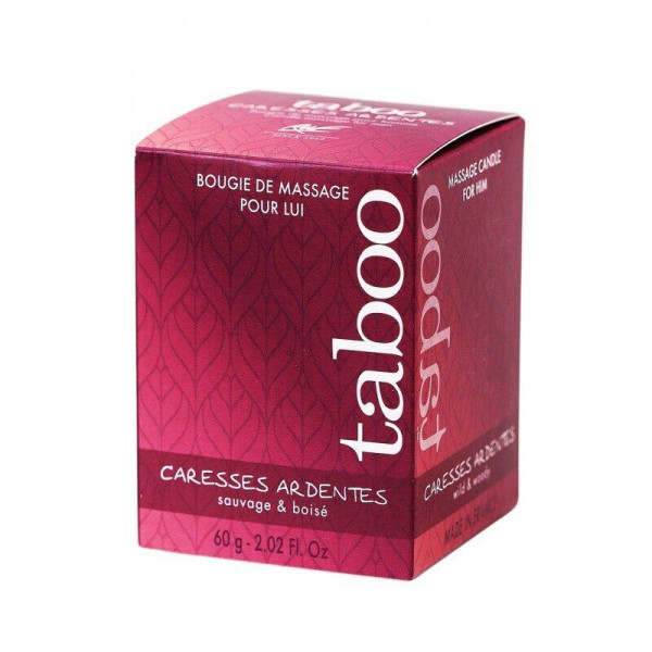 Массажная свеча для женщин TABOO Caresses Ardentes, 60 г