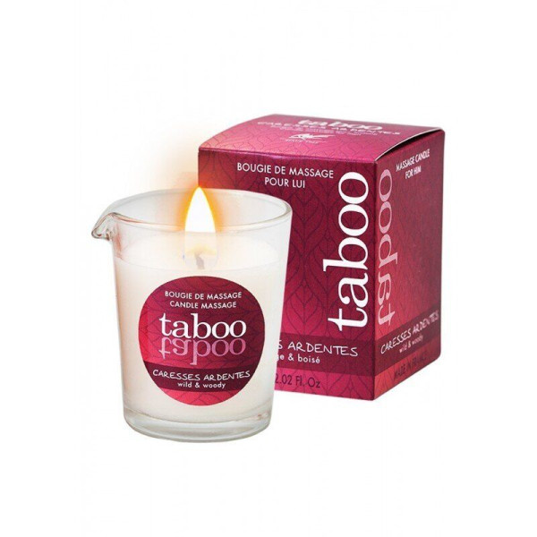 Массажная свеча для женщин TABOO Caresses Ardentes, 60 г