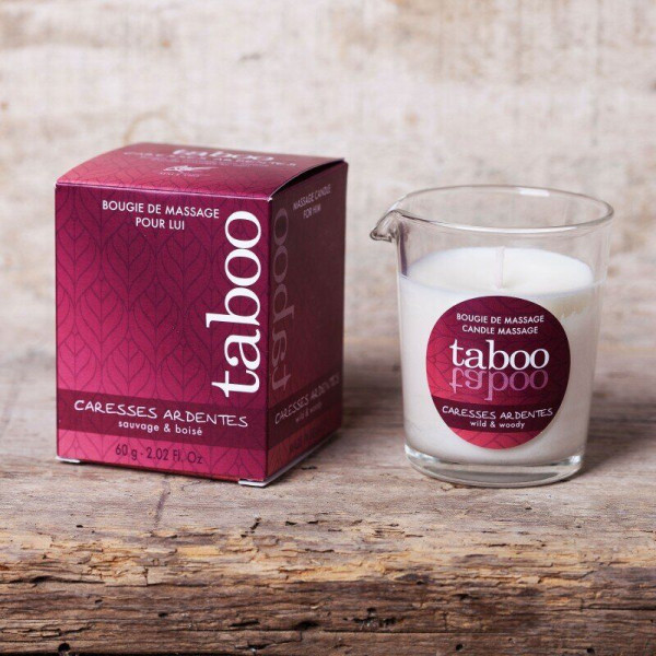 Массажная свеча для женщин TABOO Caresses Ardentes, 60 г
