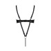 Боди из экокожи CELINE BODY black XXL/XXXL - Passion: с доступом, открытый