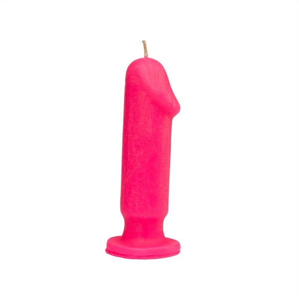 Свеча LOVE FLAME - Dildo S Pink Fluor