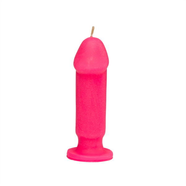 Свеча LOVE FLAME - Dildo S Pink Fluor