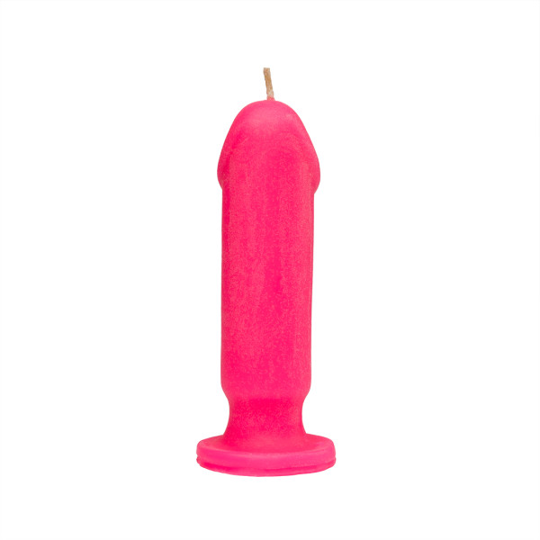 Свеча LOVE FLAME - Dildo S Pink Fluor