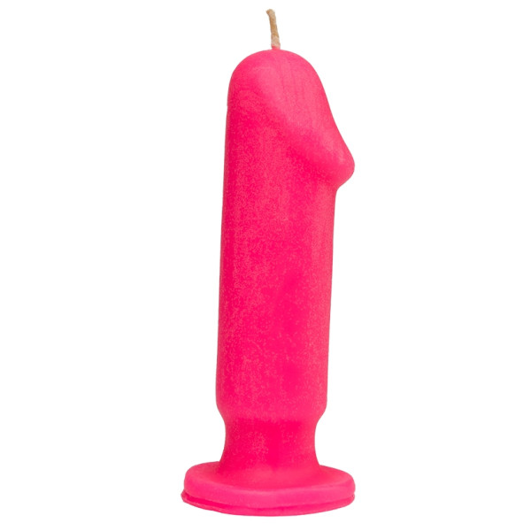 Свеча LOVE FLAME - Dildo S Pink Fluor