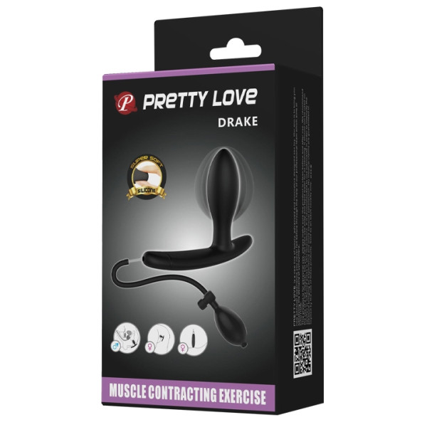 Анальный стимулятор расширяющийся PRETTY LOVE - DRAKE, 7.8 см